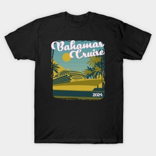 Bahamas Cruise 2024 - retro vintage T-Shirt